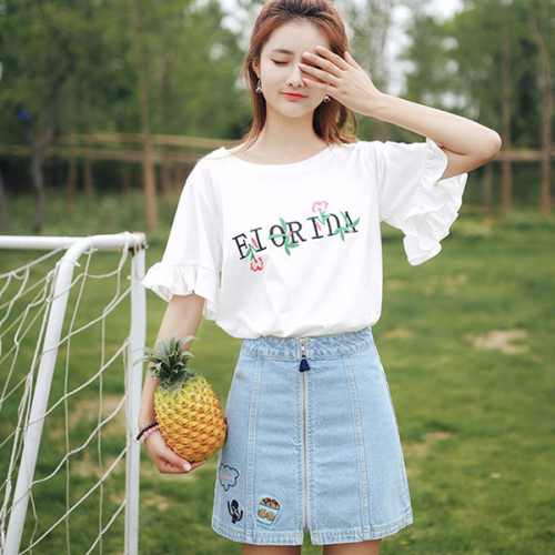 Áo thun nữ tay bèo Áo thun nữ tay bèo