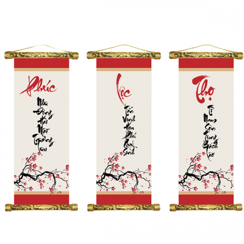 Liễn Phướn Thư Pháp 15