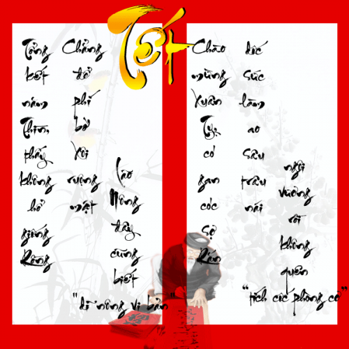 Liễn Phướn Thư Pháp 22