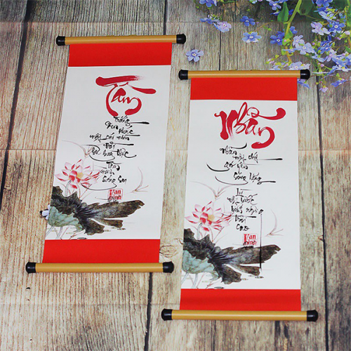 Liễn Phướn Thư Pháp 32