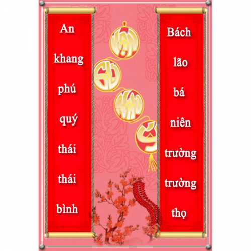Liễn Phướn Thư Pháp 39
